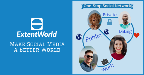 ExtentWorld Solves the Issues Found in Other Social Media Platforms