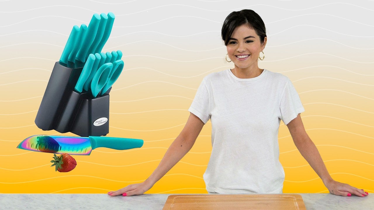 Shop Selena Gomez’s Rainbow Knives From ‘Selena + Chef’ at Amazon