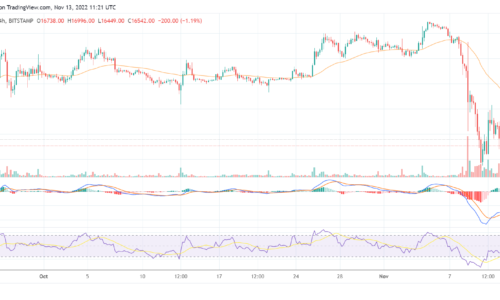 Bitcoin maintains its price above $16k but could dip lower soon