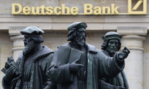 Deutsche Bank shares slip despite profit beat as traders look to uncertain outlook