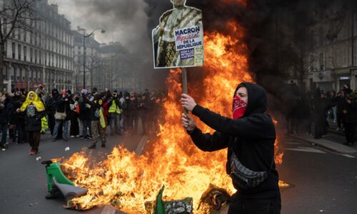 : Fiery French protests and widespread Israeli strike reflect discord with democracy. The U.S. is not immune.