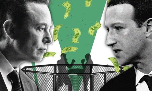 : Musk vs. Zuckerberg: Which tech heavyweight is already winning the Wall Street cage match?