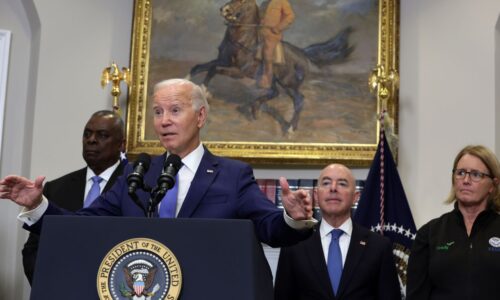 : Hurricane Idalia: Biden promises ‘anything the states need’ and says climate crisis can’t be denied