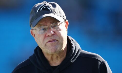 Video appears to show Panthers owner David Tepper throwing a drink on opposing fan