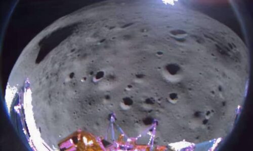 Lunar landing photos: Intuitive Machines’ Odysseus sends back first images from the moon