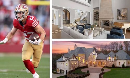 49ers star Christian McCaffrey hopes to hand off his perk-packed North Carolina chateau for $12.5 million