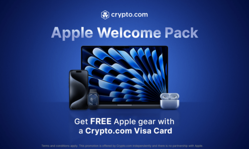 Crypto.com offers up to 100% rebate on Apple Store purchases for its Visa Card users