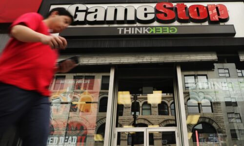 GameStop’s stock slides 12%  after skyrocketing last week