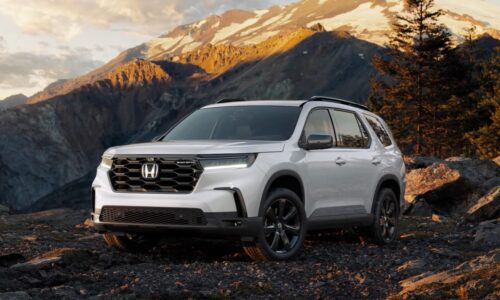 The 2025 Honda Pilot 3-row SUV is ideal transport for larger families