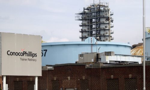 ConocoPhillips’s production narrowly beats analyst estimate, but profit falls slightly short