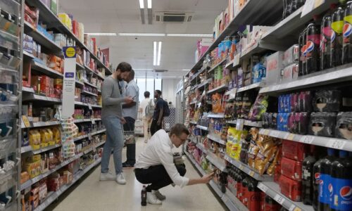 Inflation returns to Bank of England’s target for the first time in nearly three years