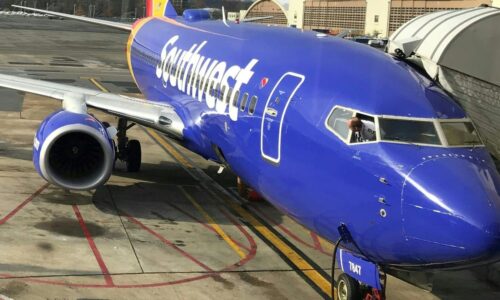 Southwest Airlines’ stock slides 10% after company cuts revenue guidance