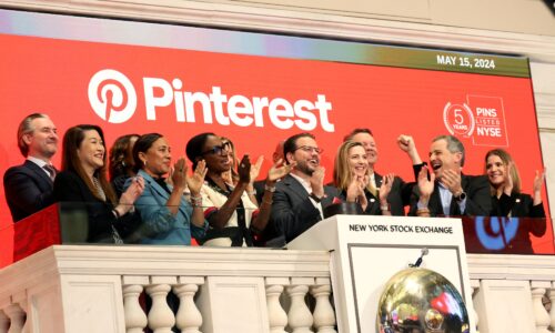 Pinterest shares tumble on weak guidance