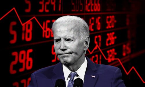 Dow’s rout grows as Wall Street weighs the odds of Biden leaving the White House race